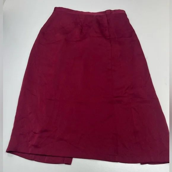 krisa Layered Lace Up Pencil Skirt in Cranberry REVOLVE NEW With Tags Size XS - Picture 2 of 10